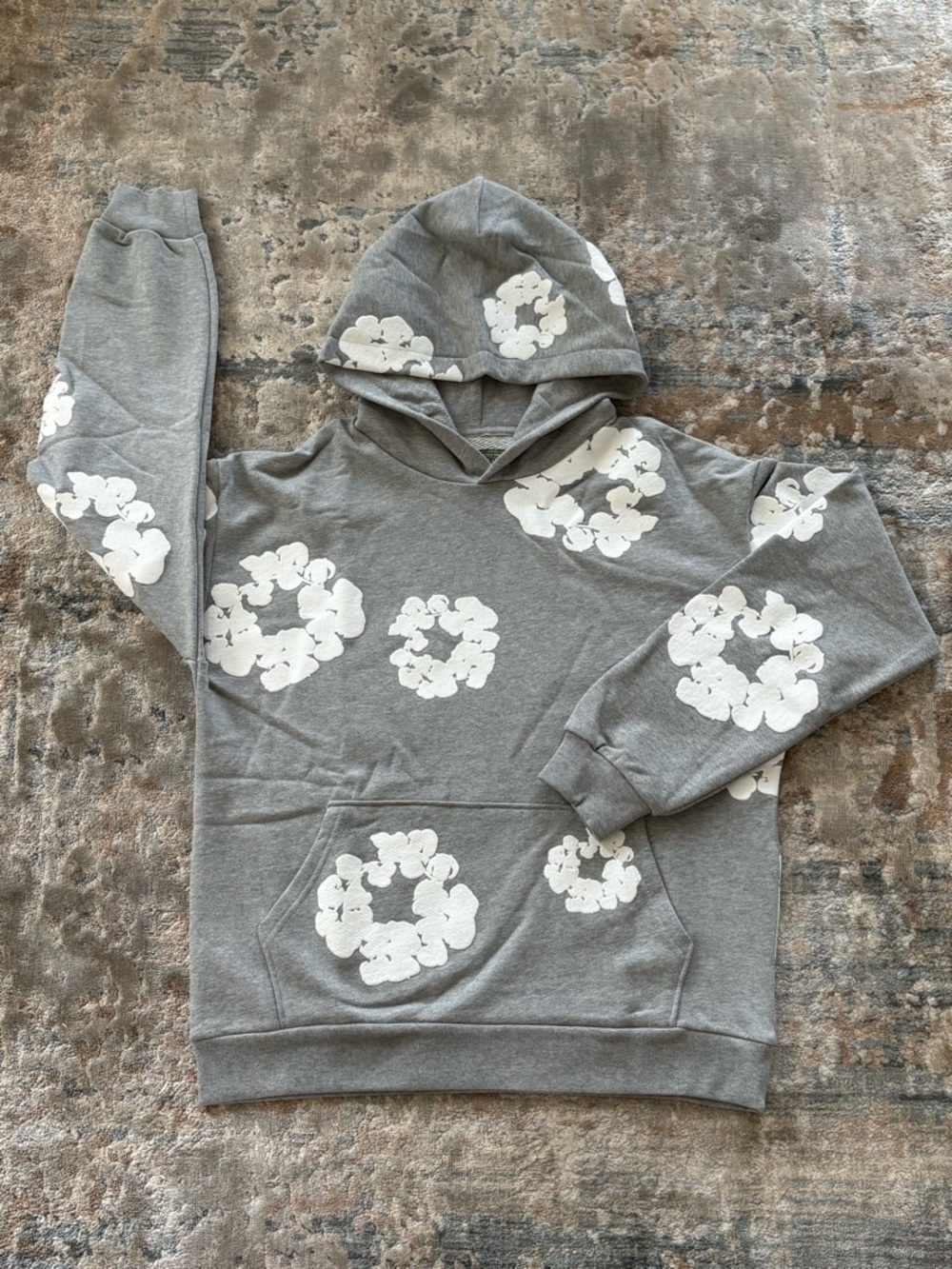 Grey Denim Tears Hoodie